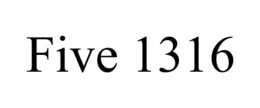 five 1316