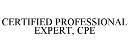 certified professional expert, cpe
