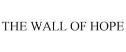 the wall of hope