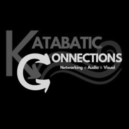 katabatic connections networking · audio · visual