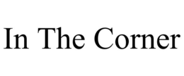 in the corner