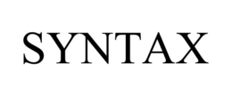 syntax