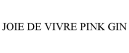 joie de vivre pink gin