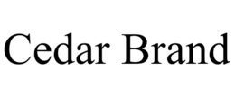 cedar brand