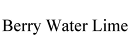 berry water lime