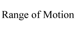 range of motion