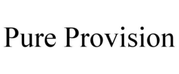 pure provision