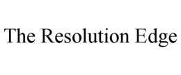 the resolution edge
