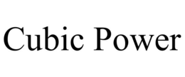 cubic power