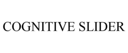 cognitive slider