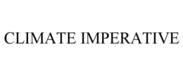 climate imperative