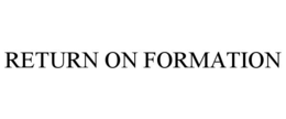 return on formation