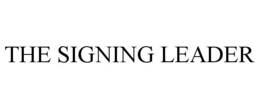 the signing leader