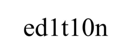 ed1t10n
