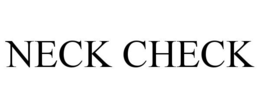 neck check