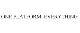 one platform. everything.