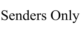 senders only
