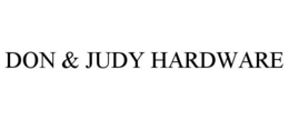 don & judy hardware