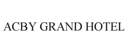 acby grand hotel