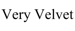 very velvet