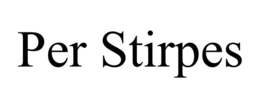 per stirpes