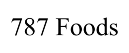 787 foods