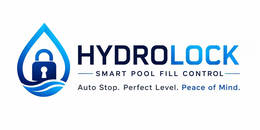 hydrolock smart pool fill control auto stop. perfect level. peace of mind.