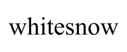 whitesnow