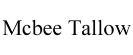 mcbee tallow