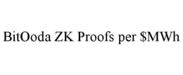 bitooda zk proofs per $mwh