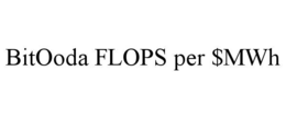 bitooda flops per $mwh