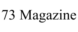 73 magazine