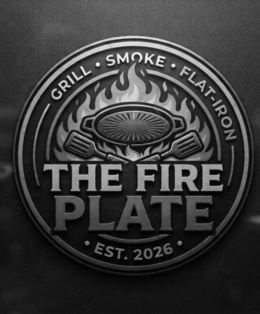 grill · smoke · flat-iron the fire plate · est. 2026 ·