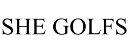she golfs