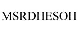 msrdhesoh