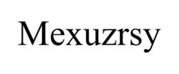 mexuzrsy