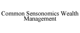 common sensonomics wealth management