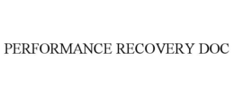 performance recovery doc