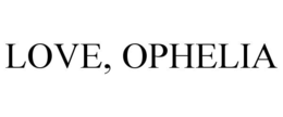 love, ophelia
