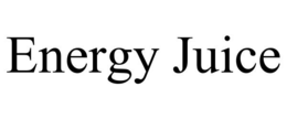 energy juice