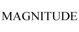 magnitude