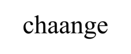 chaange