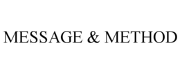message & method