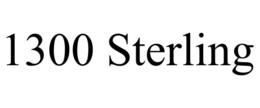 1300 sterling