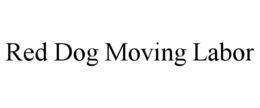 red dog moving labor