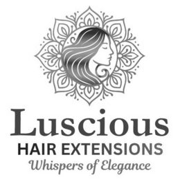 luscious hair extensions whispers of elegance