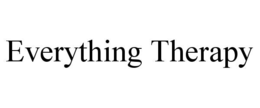 everything therapy