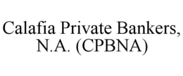 calafia private bankers, n.a. (cpbna)